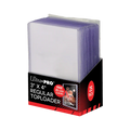 3" x 4" Clear Regular Toploaders and Soft Sleeves Bundle (25ct) for Standard Size Cards